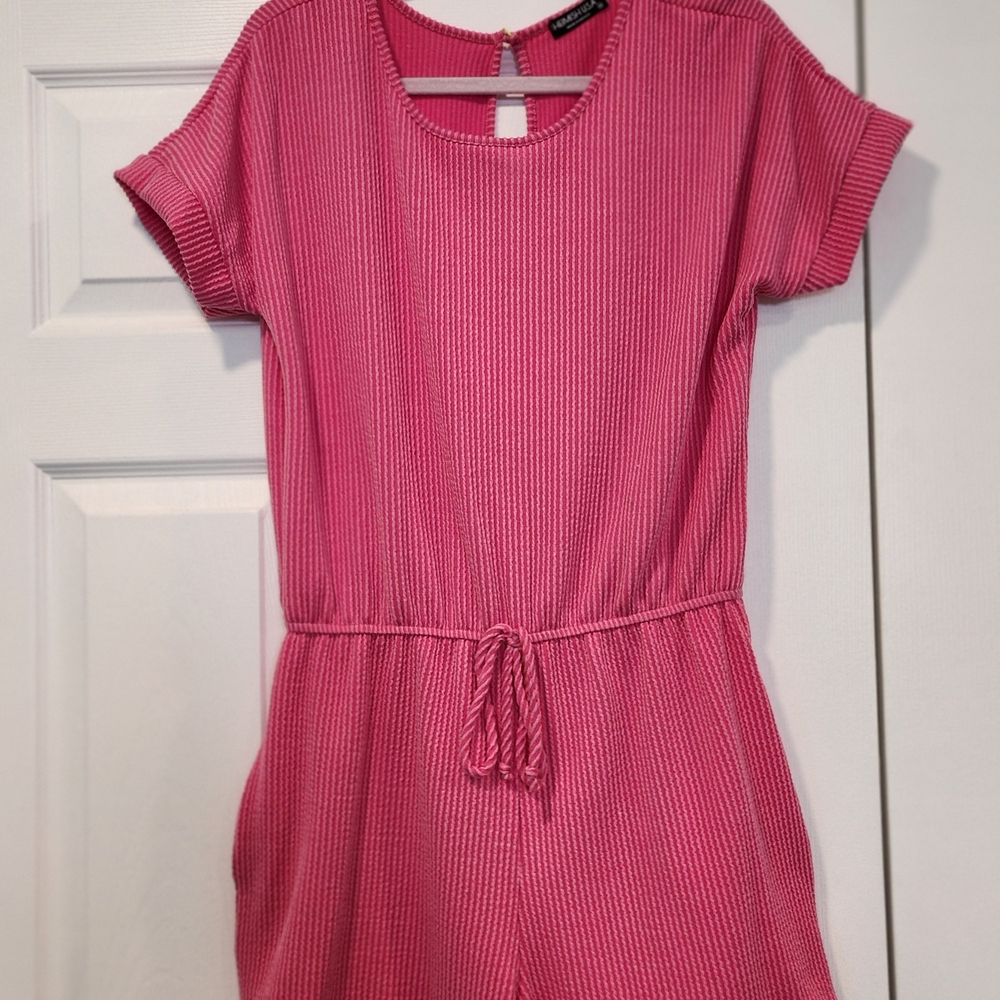 HEIMISH USA Pink Ribbed Garment